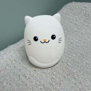 LumiPets Clive The Cat Squishy Silicone LED Rechargeable Night Light NO REMOTE